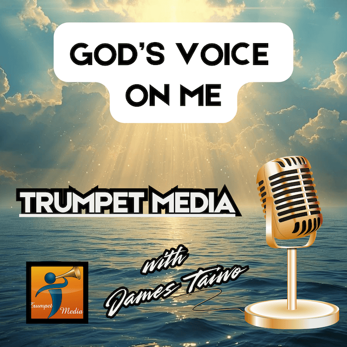 God's voice on me