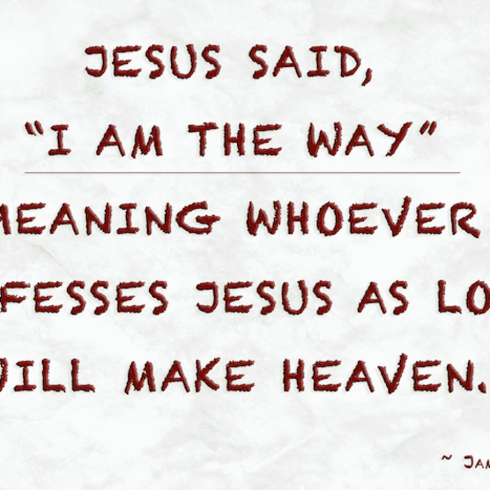 Jesus is the way
