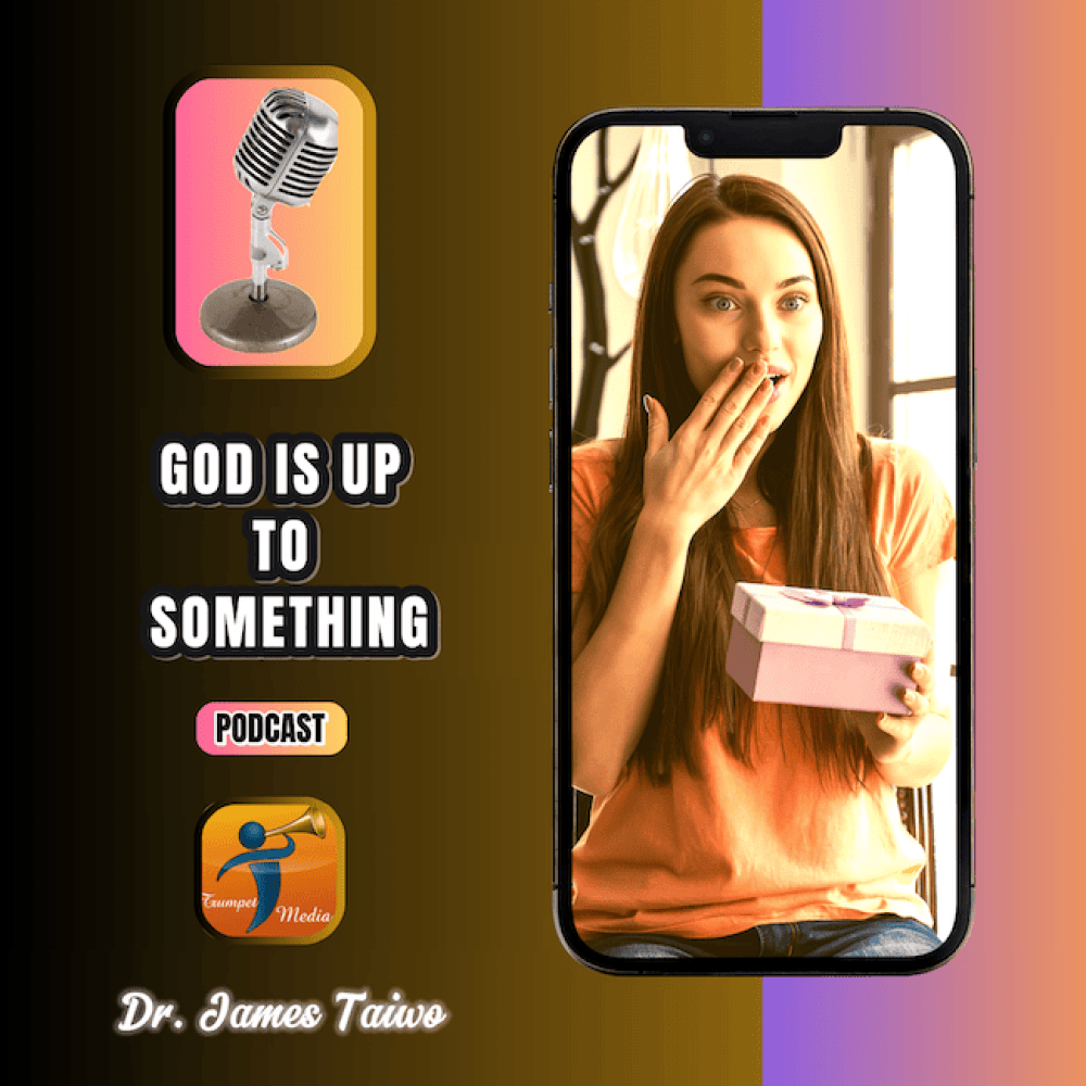 God up to something