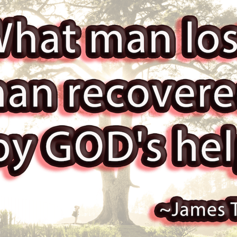 man recovers